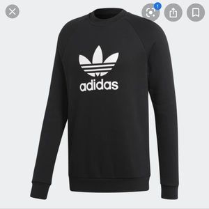 Men’s Adidas Trefoil crew neck sweater